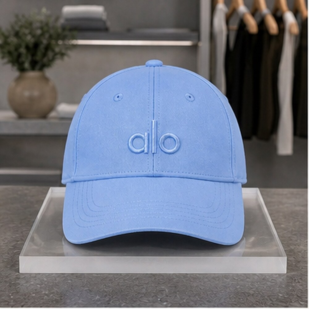 ALO Yoga Premium Sky Blue Athletic Style Cap